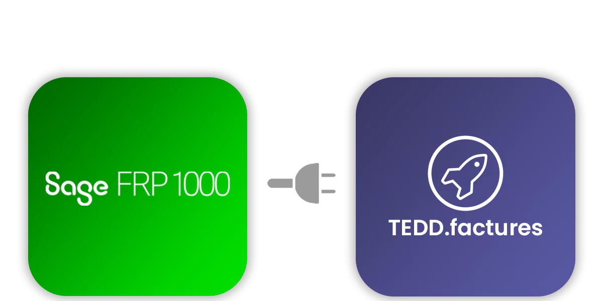 CONNECTEUR SAGE FRP 1000 ➡ TEDD FACTURES