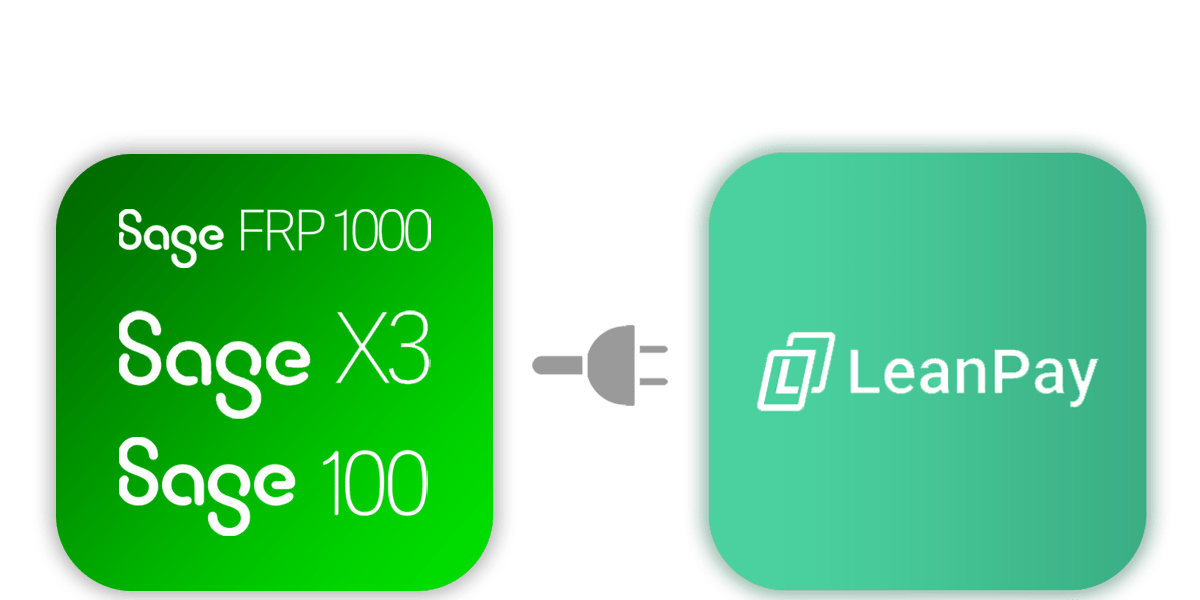 CONNECTEUR SAGE 100 / FRP 1000 / X3 ➡ LEANPAY