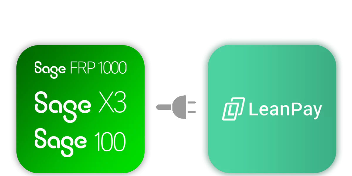 CONNECTEUR SAGE 100 / FRP 1000 / X3 ➡ LEANPAY